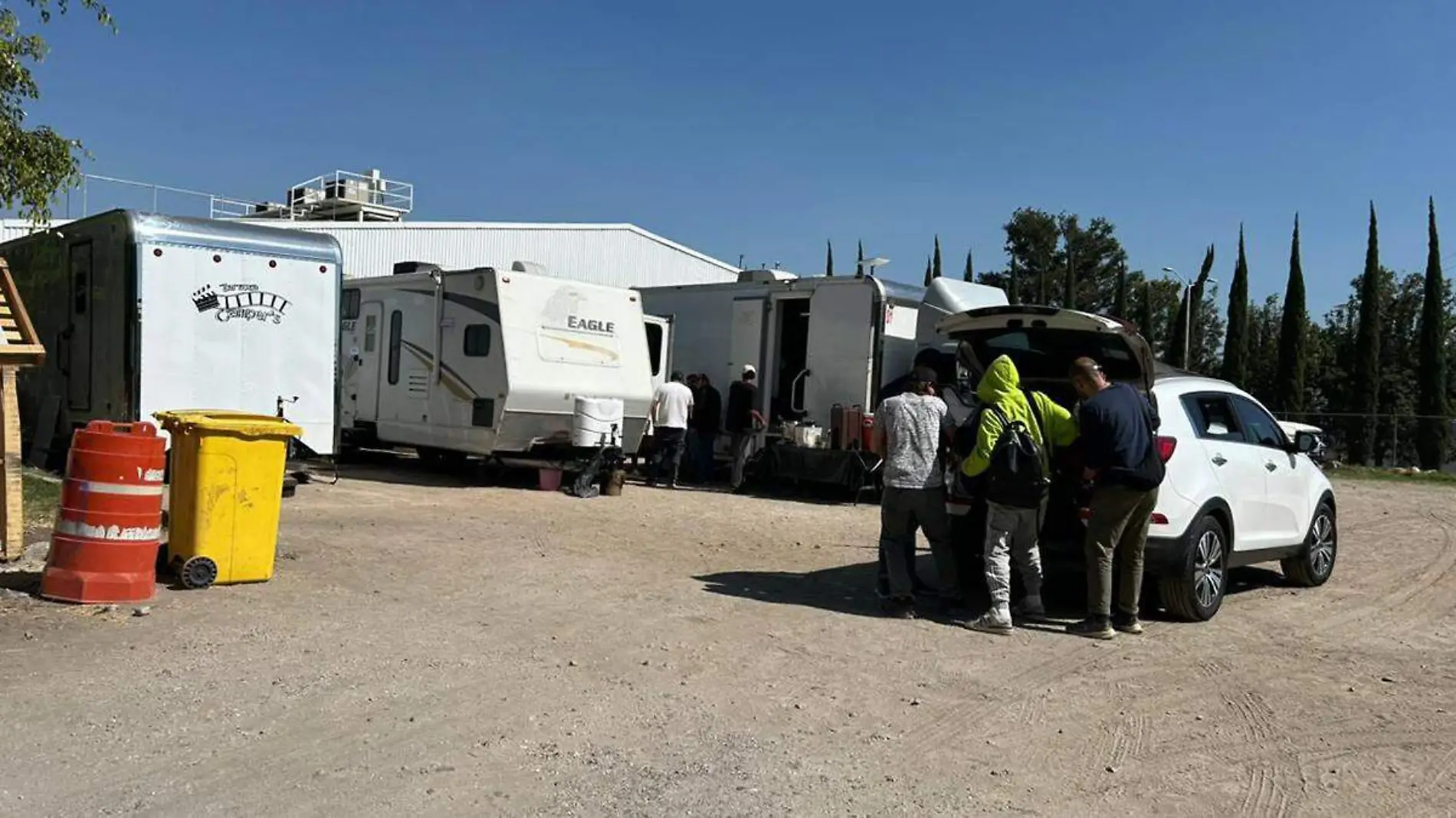 El emblemático inmueble San Mateo, una antigua harinera de Atlixco, se convirtió en el set de filmación de la serie 'Mal de Amores'